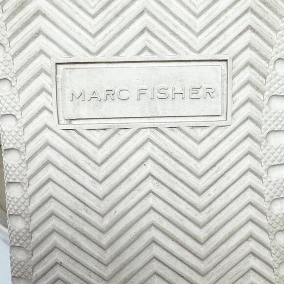 Marc Fisher Womens Tan Faux Suede Leather & Fur Lace Up Boot  Size 8 - Picture 10 of 10